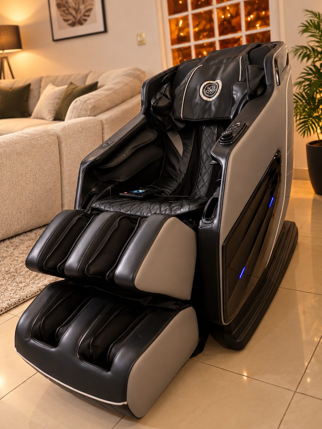 Fauteuil massant électrique VCT livré et installé chez un client en Guadeloupe